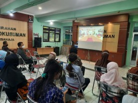 Kelurahan Pringgokusuman Mengikuti Perkenalan Pengurus RT dan RW masa bhakti 2022-2024 se- Kota Yogyakarta
